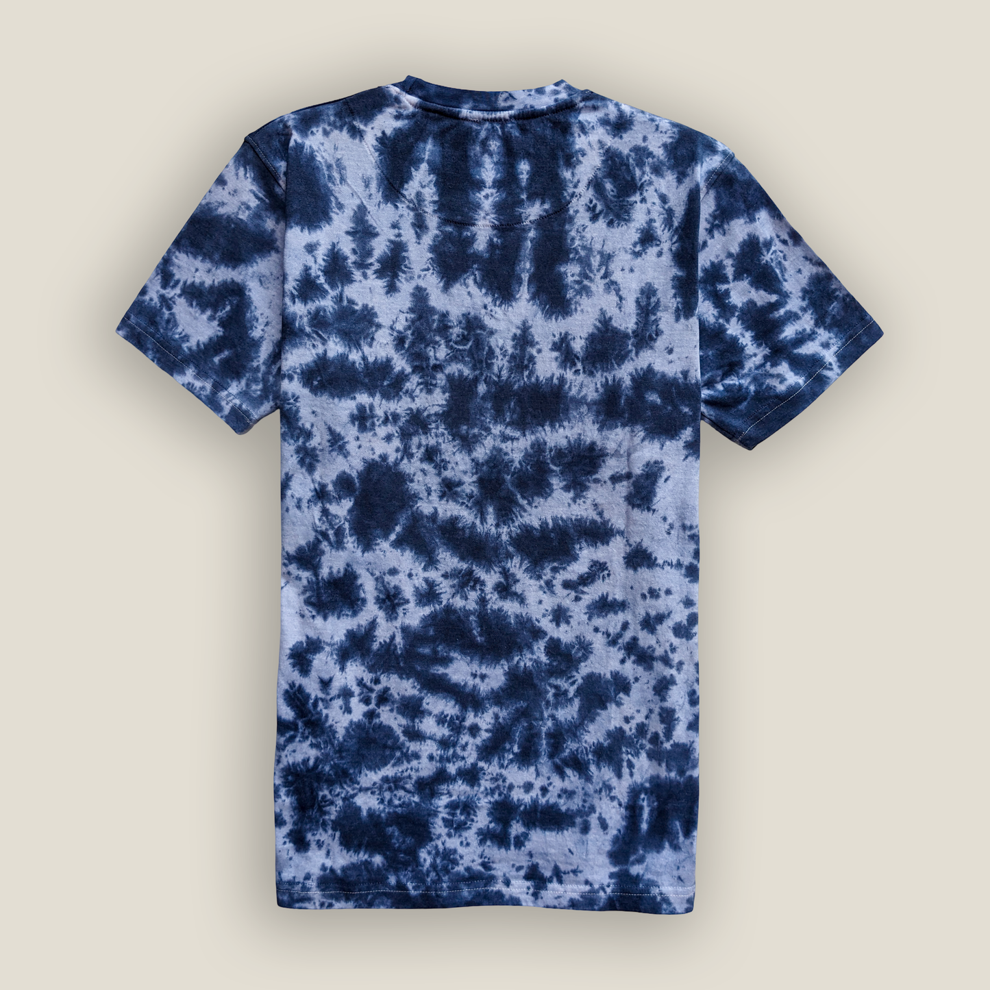 Tie-Dye Crew Neck Dark Blue.