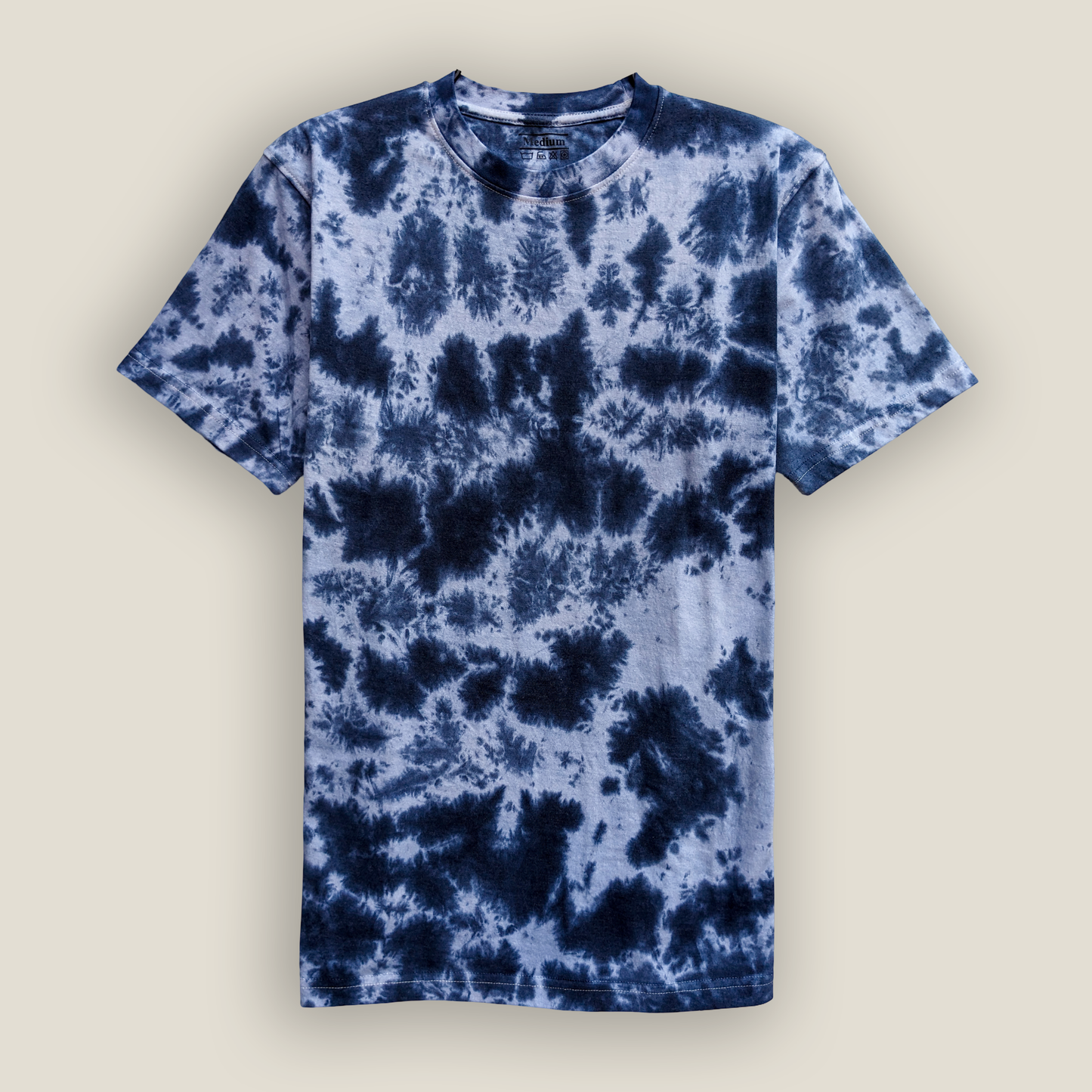 Tie-Dye Crew Neck Dark Blue.