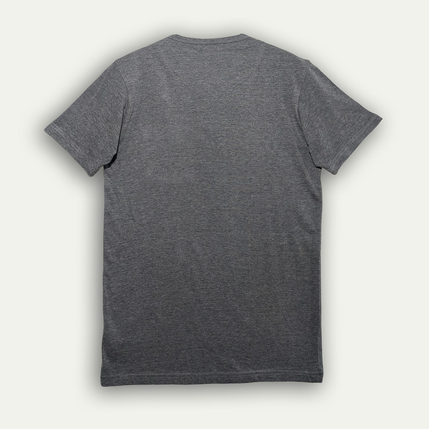 Dark Grey Half Sleeves Henley.