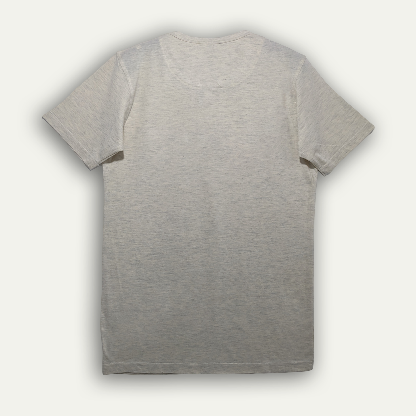 Light Grey Half Sleeves Henley.