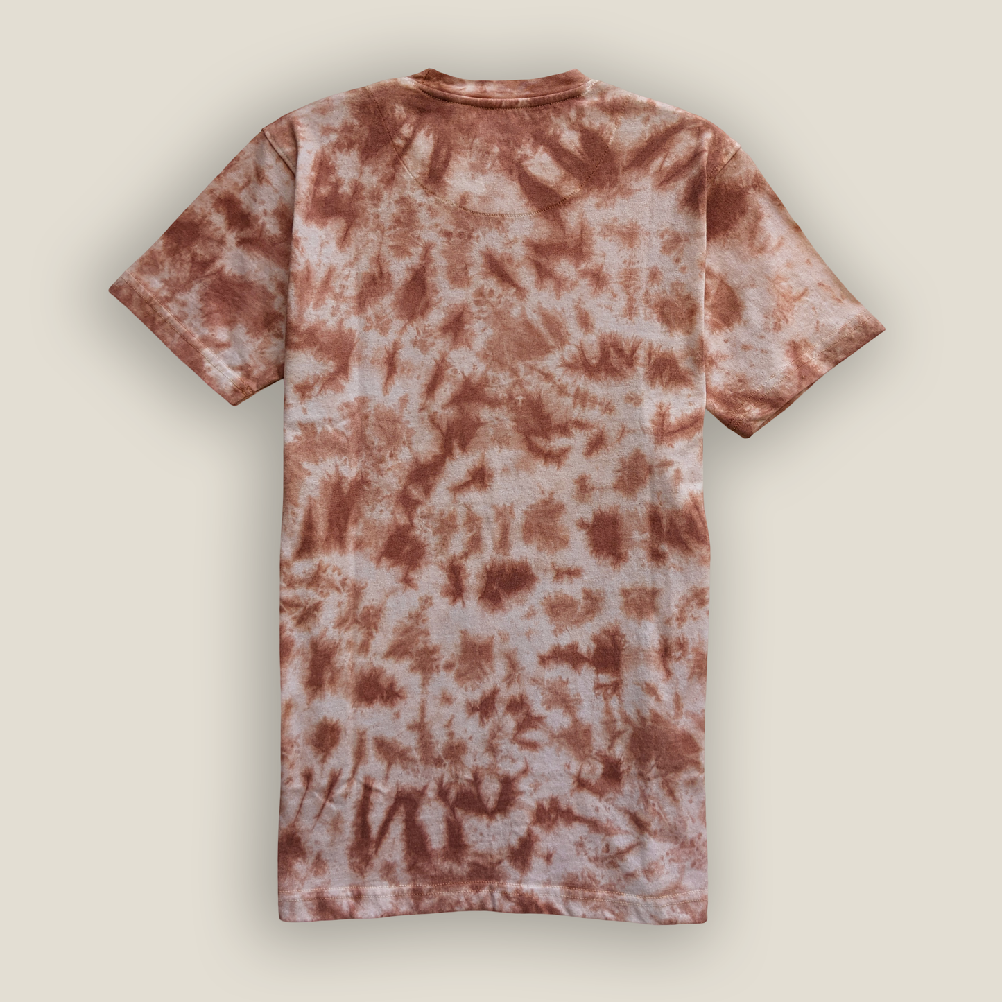 Tie-Dye Crew Neck Brown.