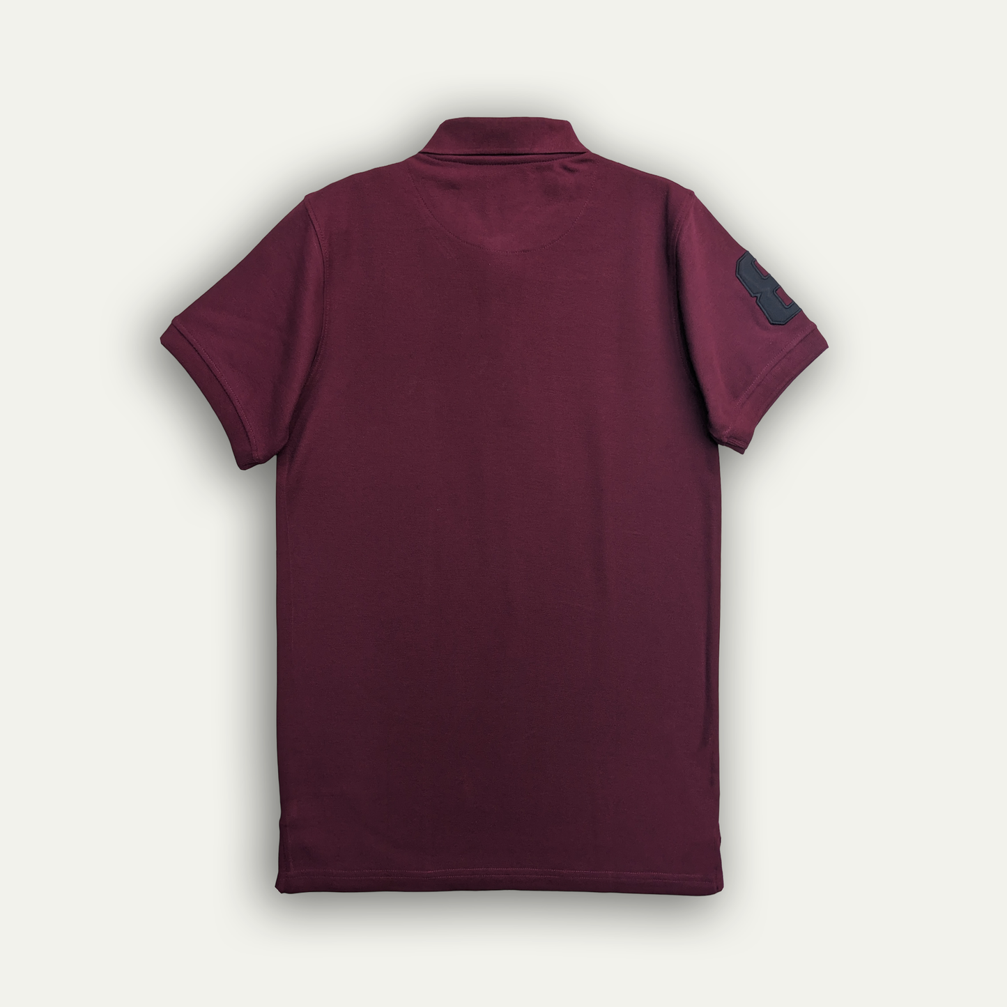 Giordano Polo Shirt-Maroon.
