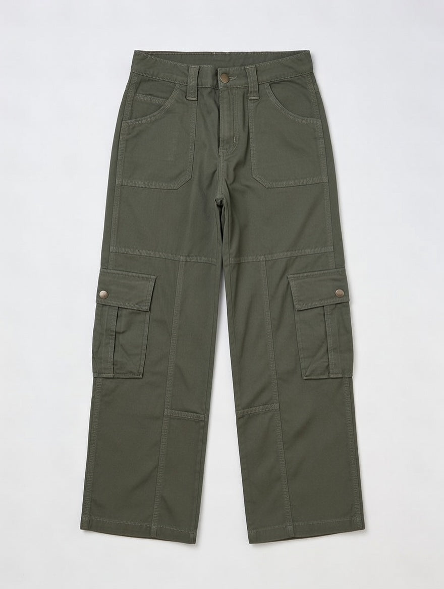 Cargo Pants Green - Women's