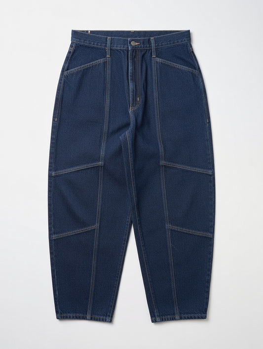Panel Cargo Jeans Blue - Women's
