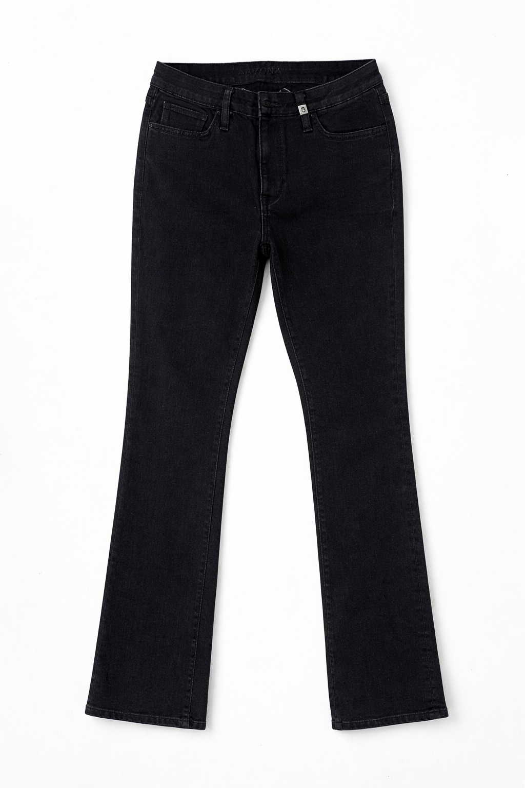 Women's Black Flared Denim Jeans