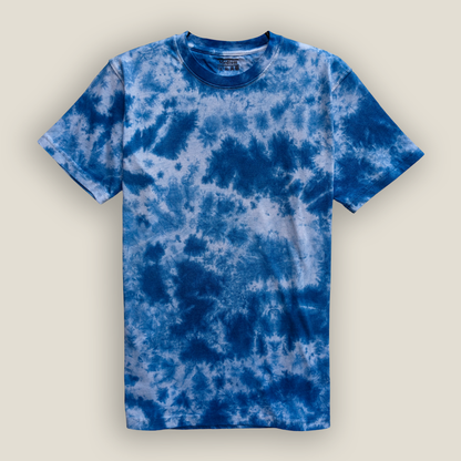Tie-Dye Crew Neck Blue.