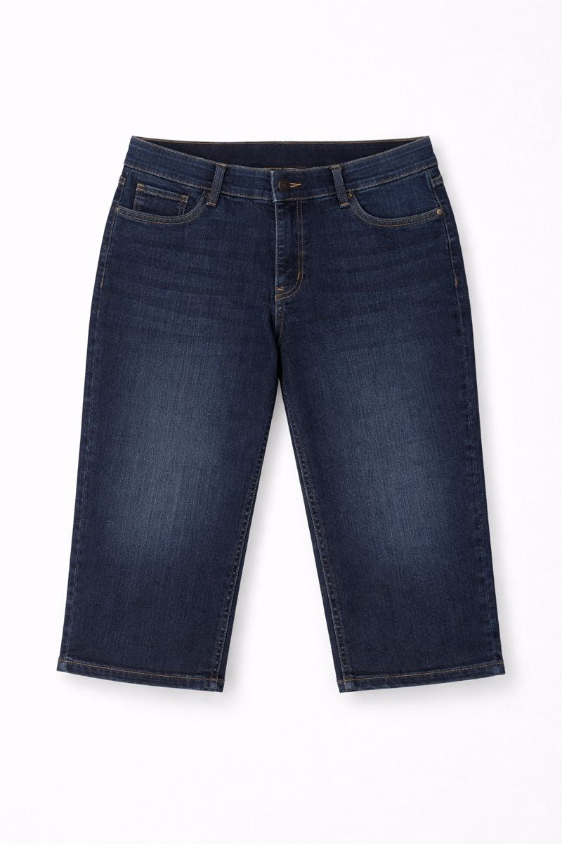 Women's Dark Blue Flared Jeans