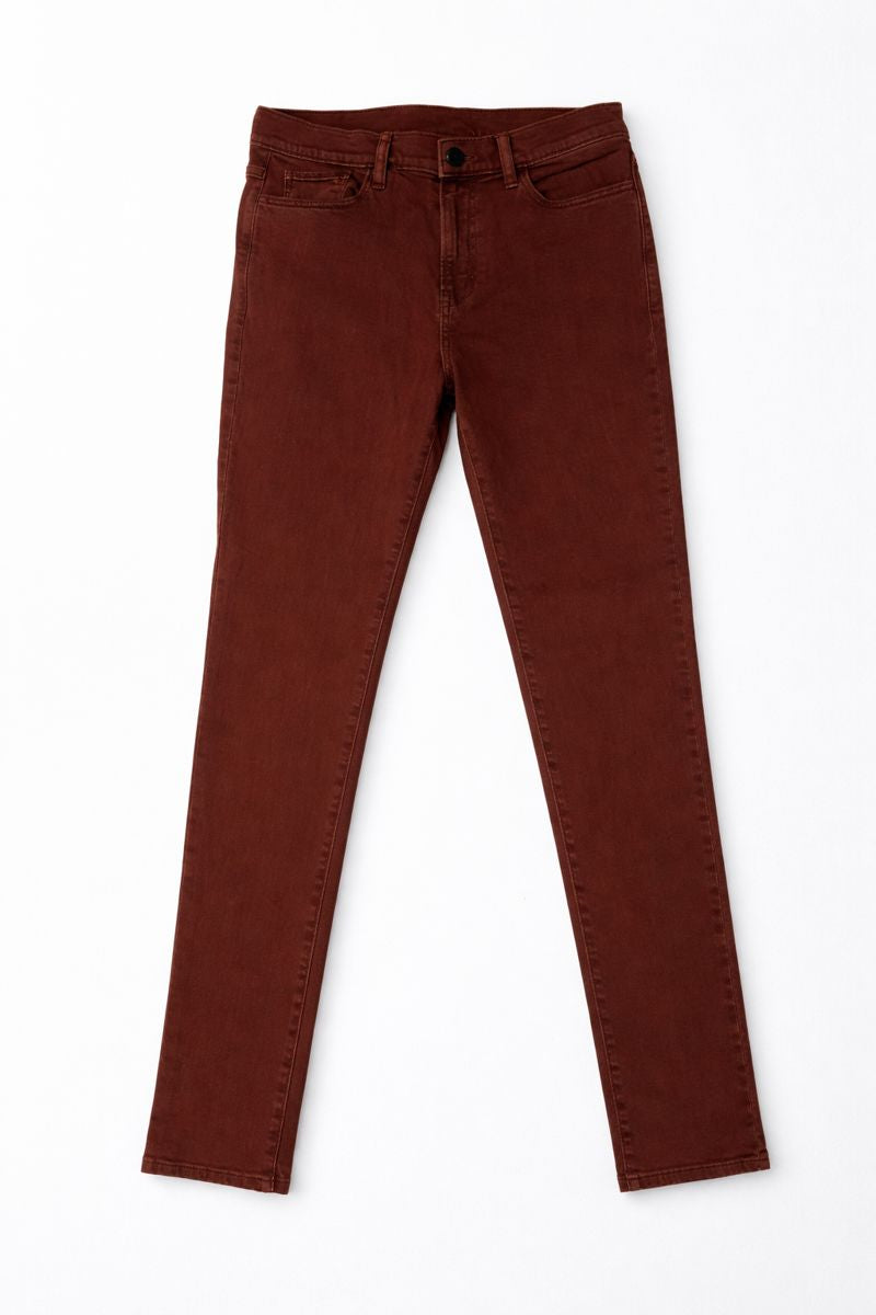 Women's Burgundy Slim Jeans