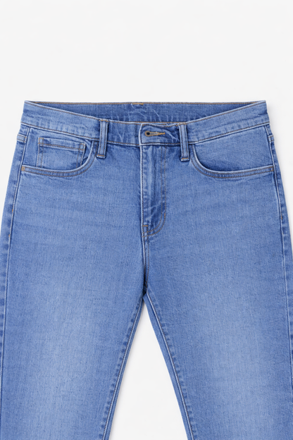 Light Blue Skinny Fit Denim Jeans