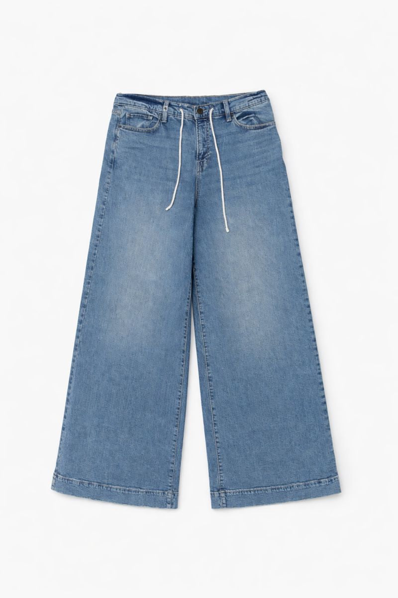 Women’s Light Blue Wide-Leg Jean’s
